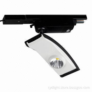 LED Tracking Light with 15W Power, COB Chip, Made of Die-cast Aluminum Material